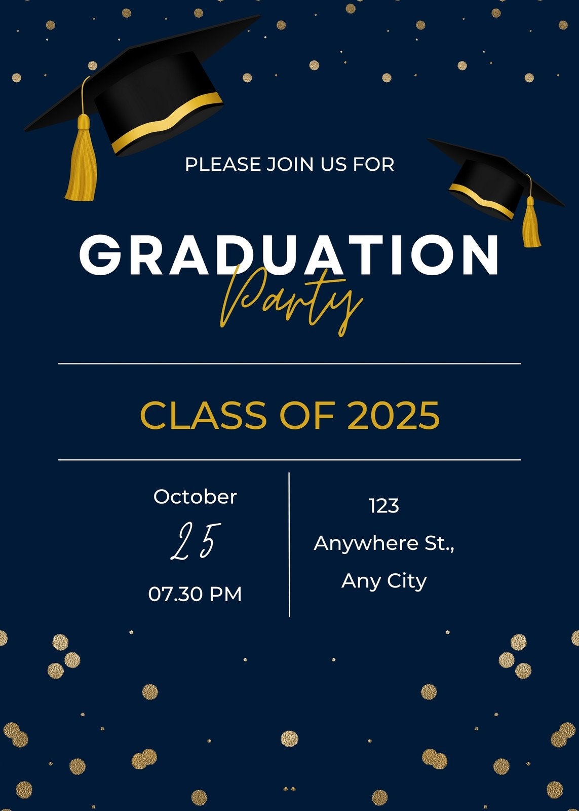 Free Offers Custom Printable Graduation Invitation