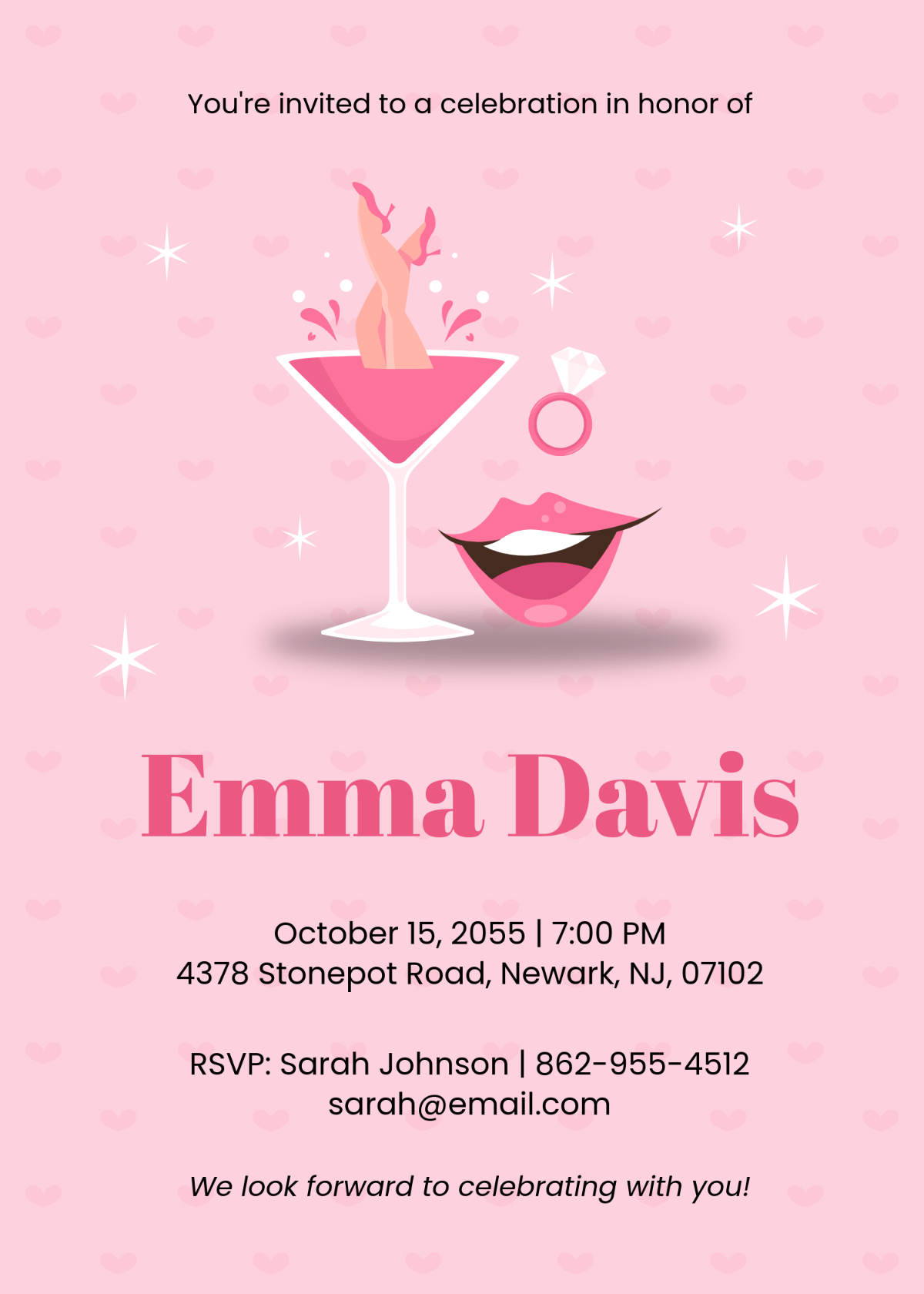 Free Party Invitation Templates Editable And Printable