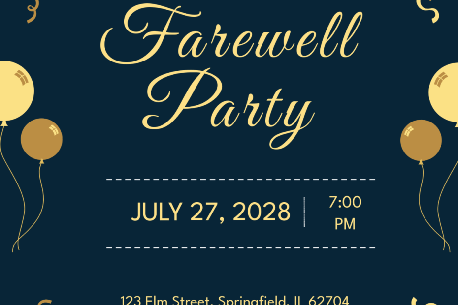 Free Party Invitation Templates Editable And Printable