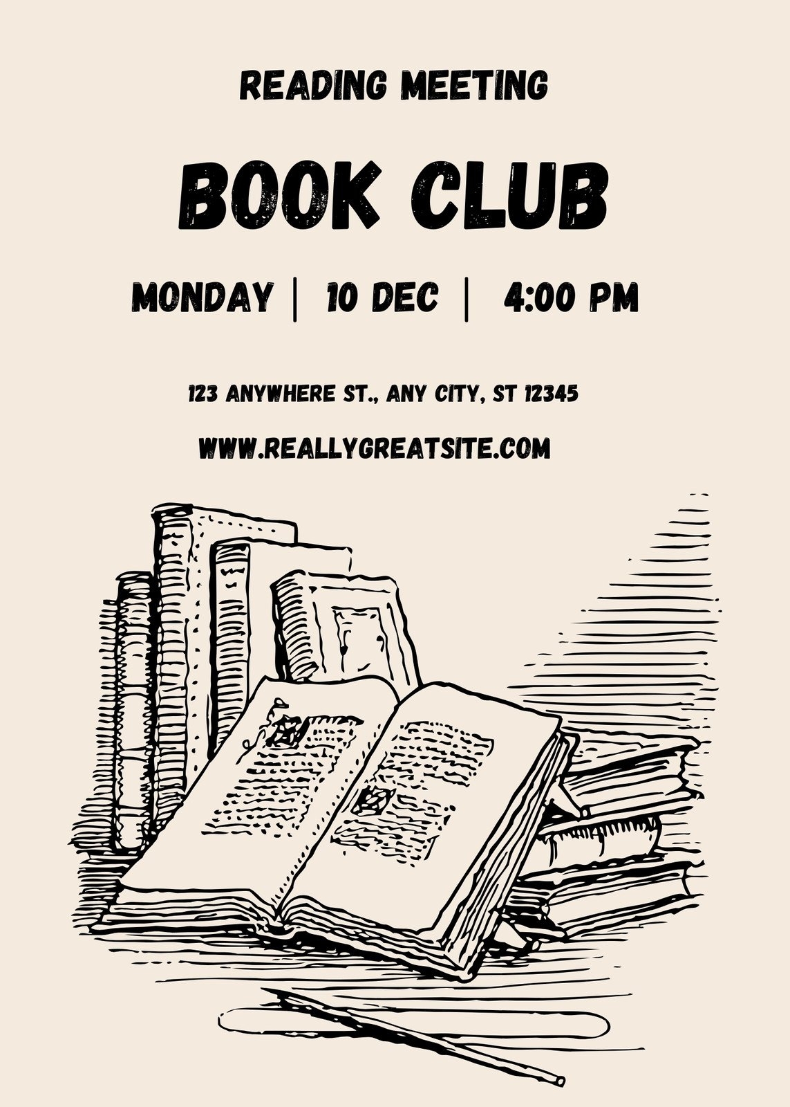 Free Printable And Customizable Club Flyer Templates Canva