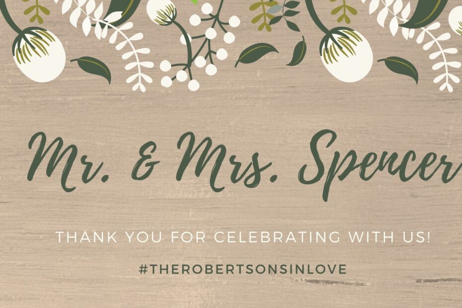 Free Printable Custom Wedding Tag Templates Canva