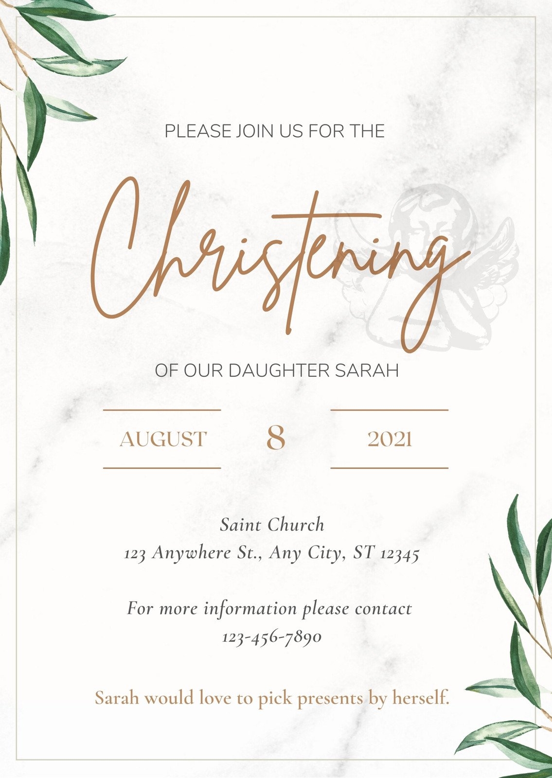 Free Printable Customizable Baptism Invitation Templates Canva Worksheets Library