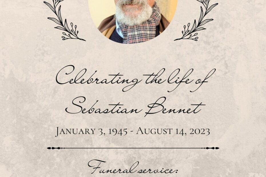 Free Printable Customizable Funeral Invitation Templates Canva