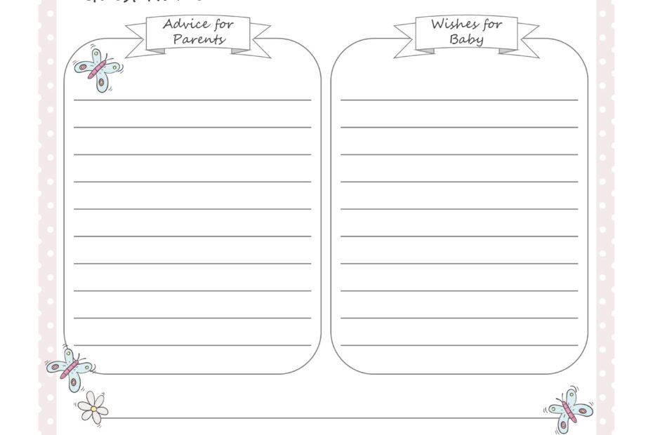 Free Printable Guest Book Template Diy Guest Book Templates Zola Expert