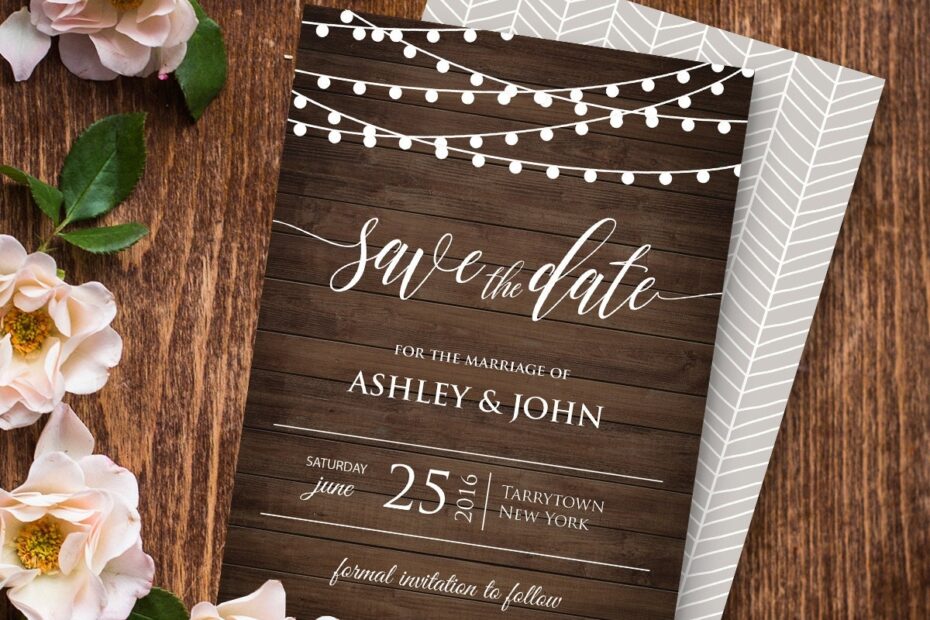 Free Printable Save The Date Wedding Templates