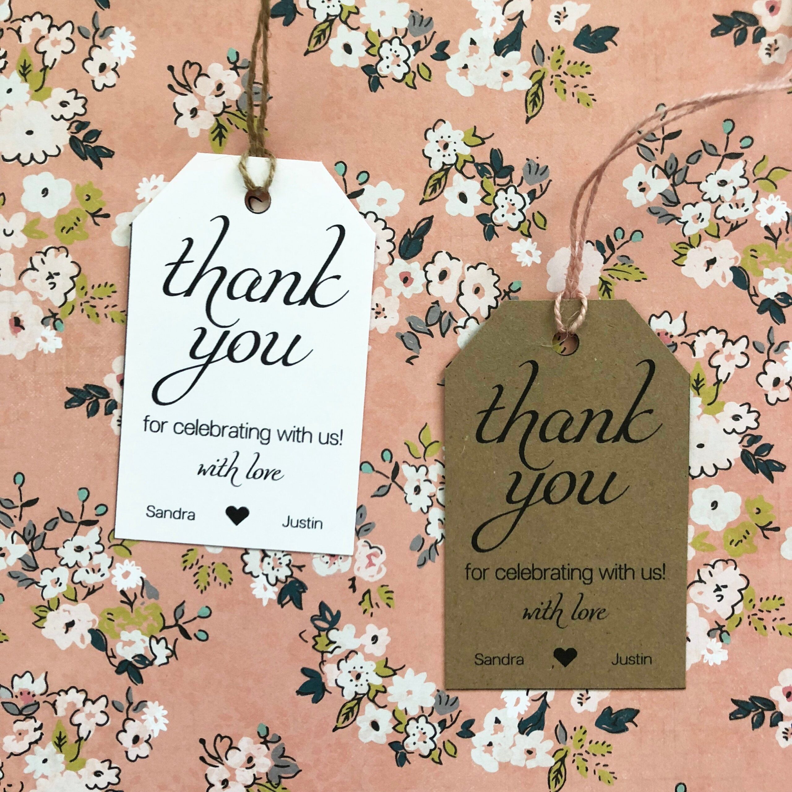 Free Printable Thank You Tags Wedding Download Free Printable Thank 