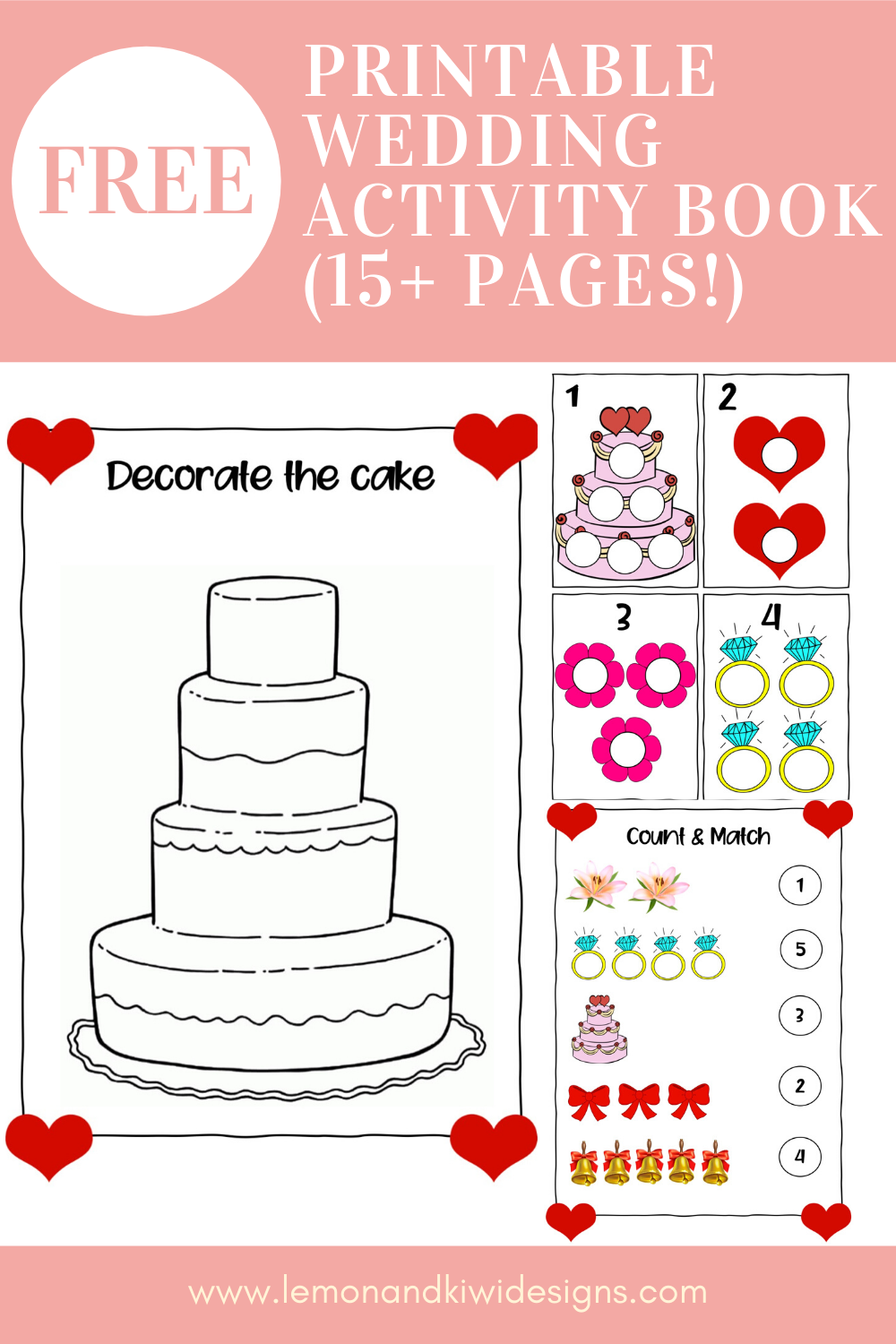 Free Printable Wedding Activity Book For Kids