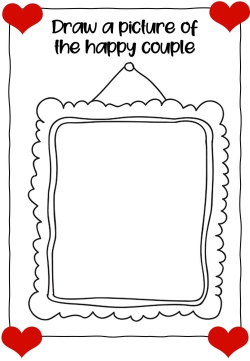 Free Printable Wedding Activity Book For Kids Lemon And Kiwi Designs