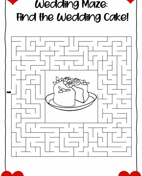 Free Printable Wedding Activity Book For Kids Lemon Kiwi Designs