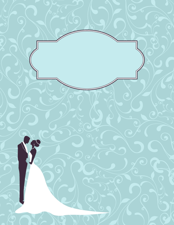 Free Printable Wedding Binder Cover Template Download The Cover In JPG 