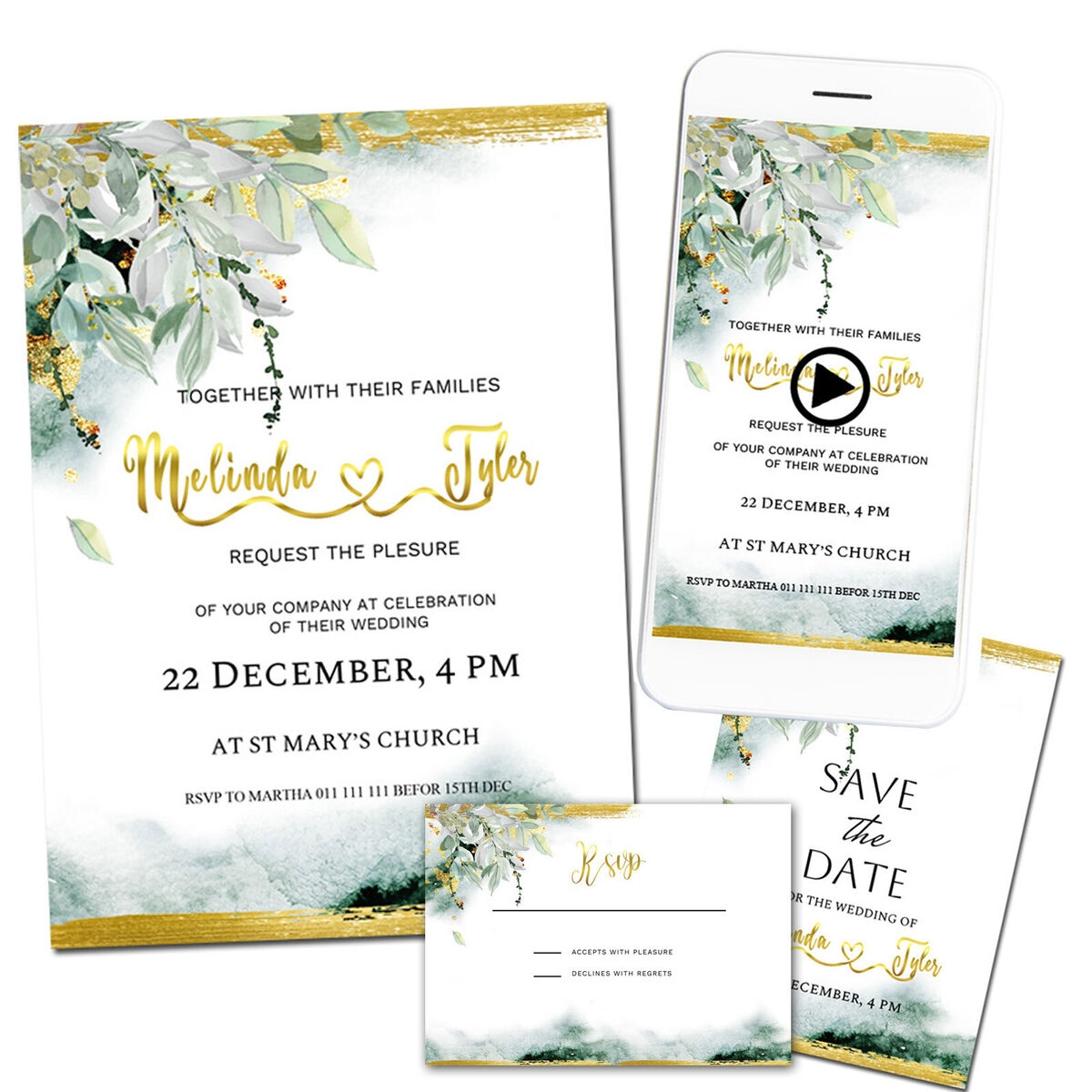 Free Printable Wedding Invitations And Rsvp Cards Download Free 