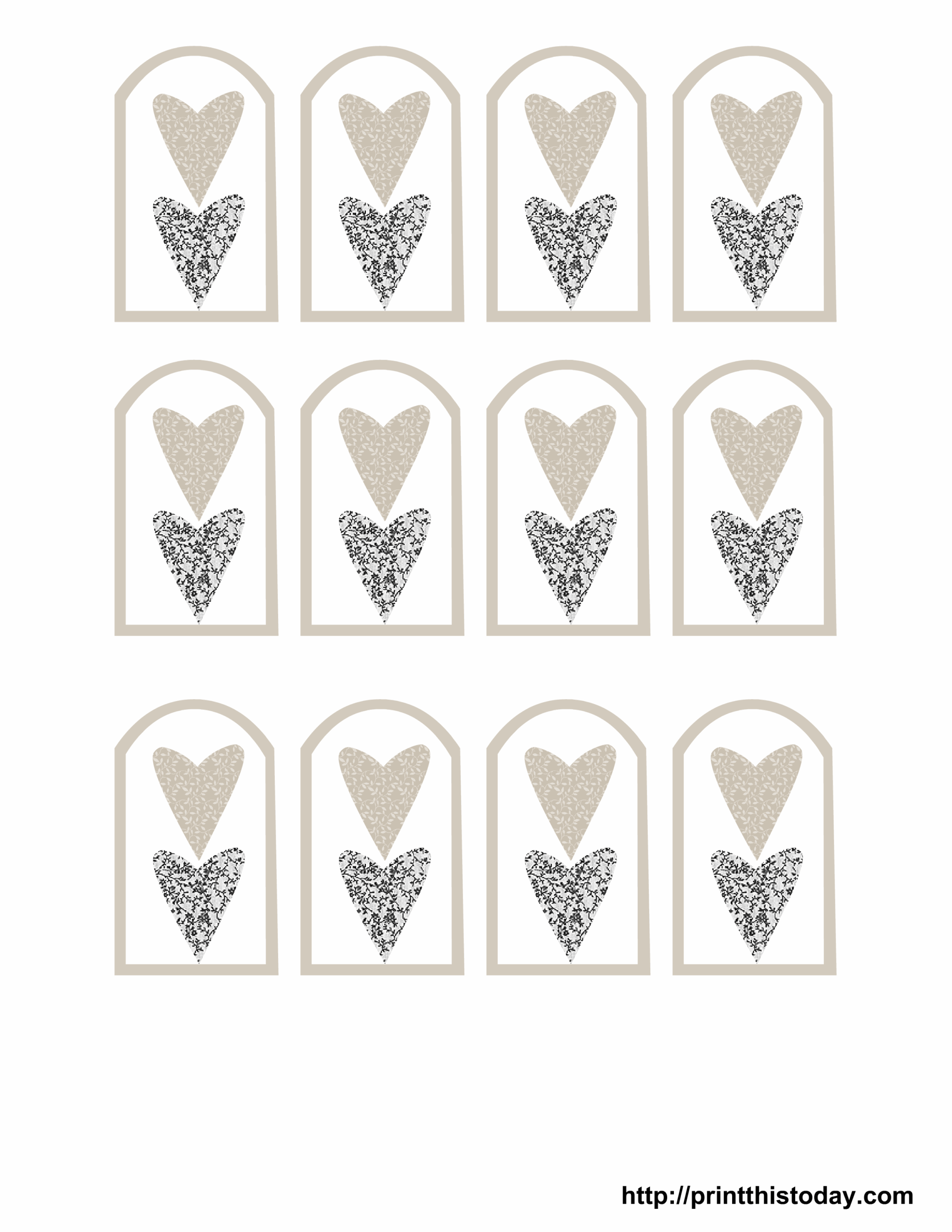 Free Printable Wedding Labels And Tags FreePrintableTag
