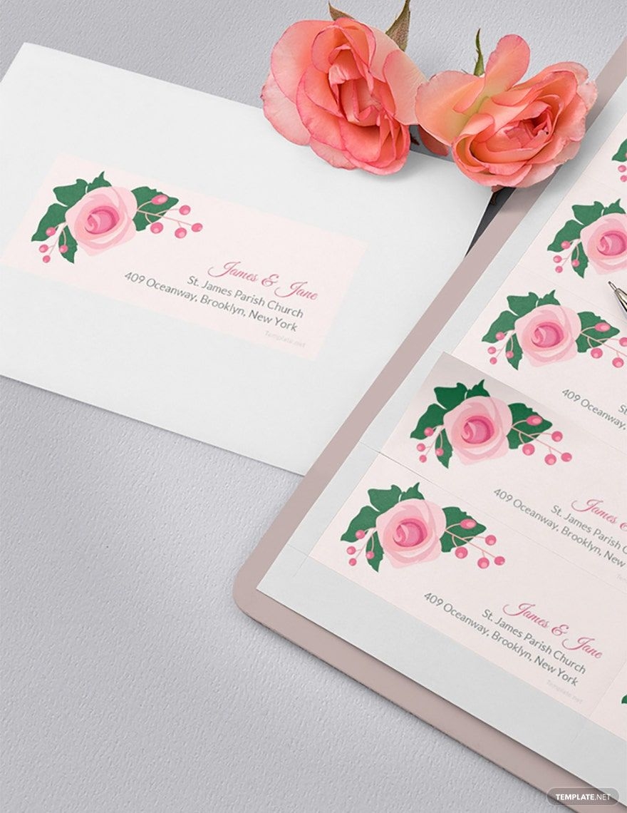 Free Wedding Address Label Templates Free Printables Hub