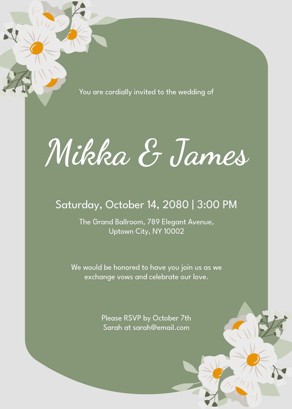 Free Wedding Invitation Templates Editable And Printable