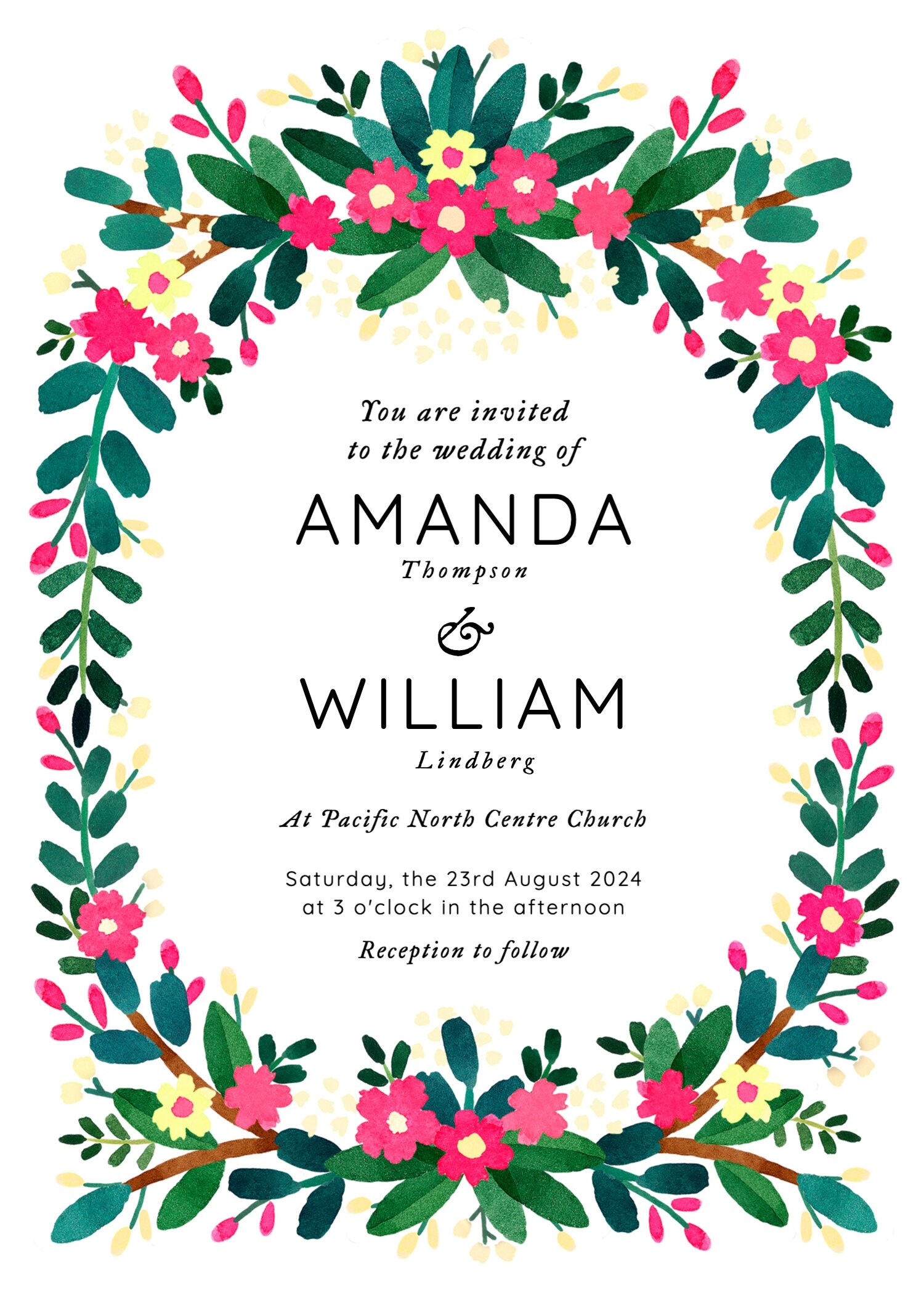 Free Wedding Invitation Templates Jukebox