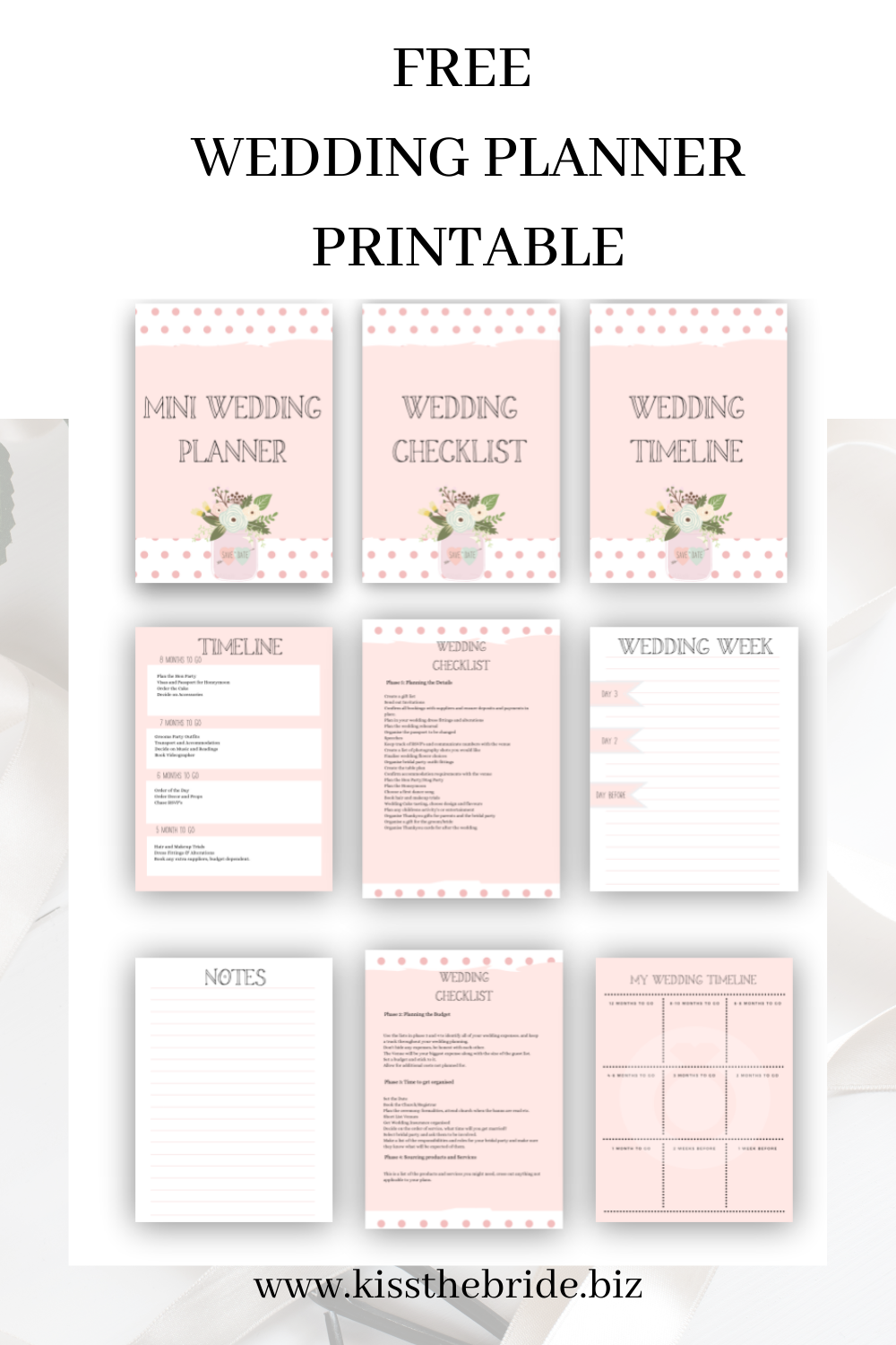 FREE Wedding Planner PDF KISS THE BRIDE MAGAZINE