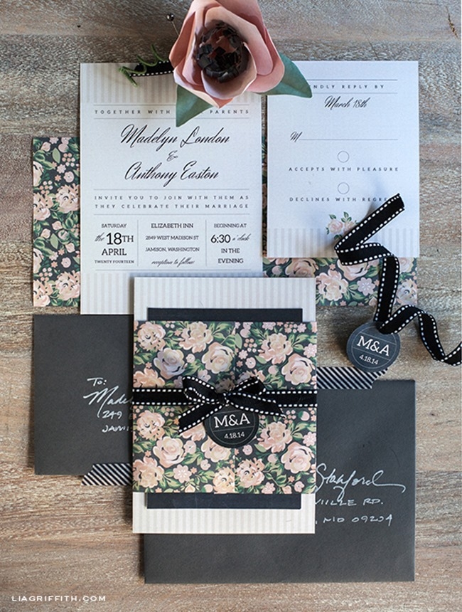 Free Wedding Printables DIY Invitations EverythingEtsy