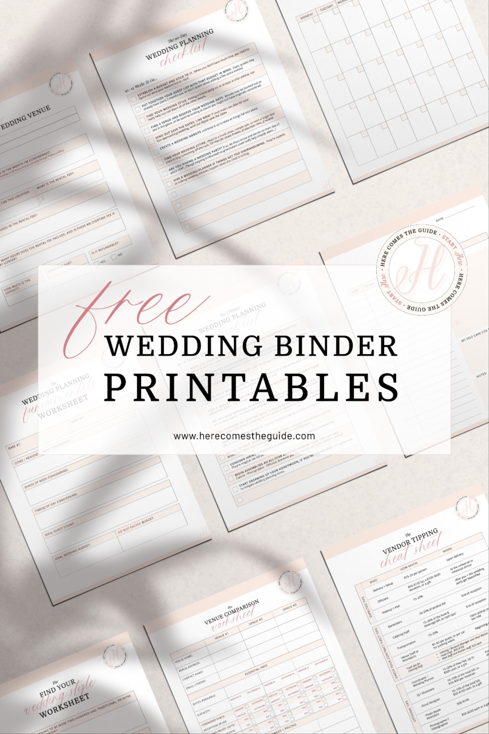 Free Wedding Printables Free Wedding Planner Printables Wedding 