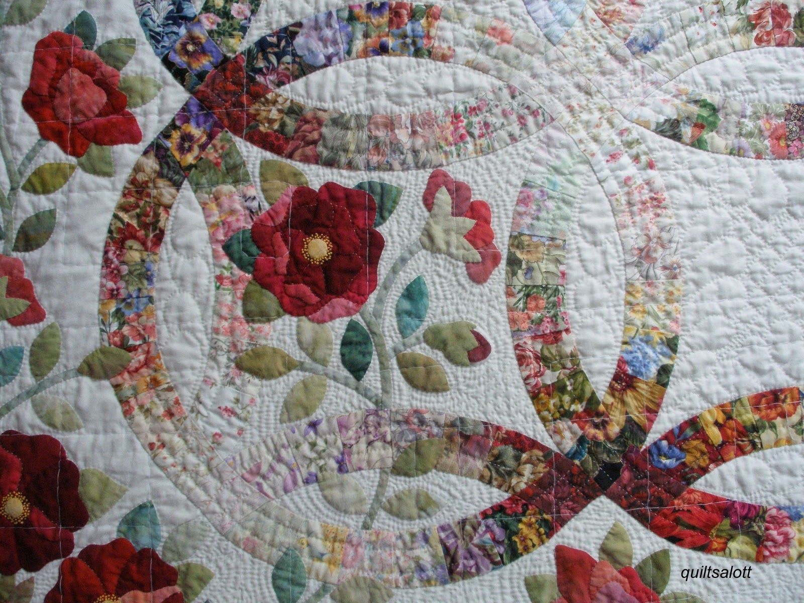 Free Wedding Ring Quilt Pattern Double Wedding Ring Quilt Pattern 