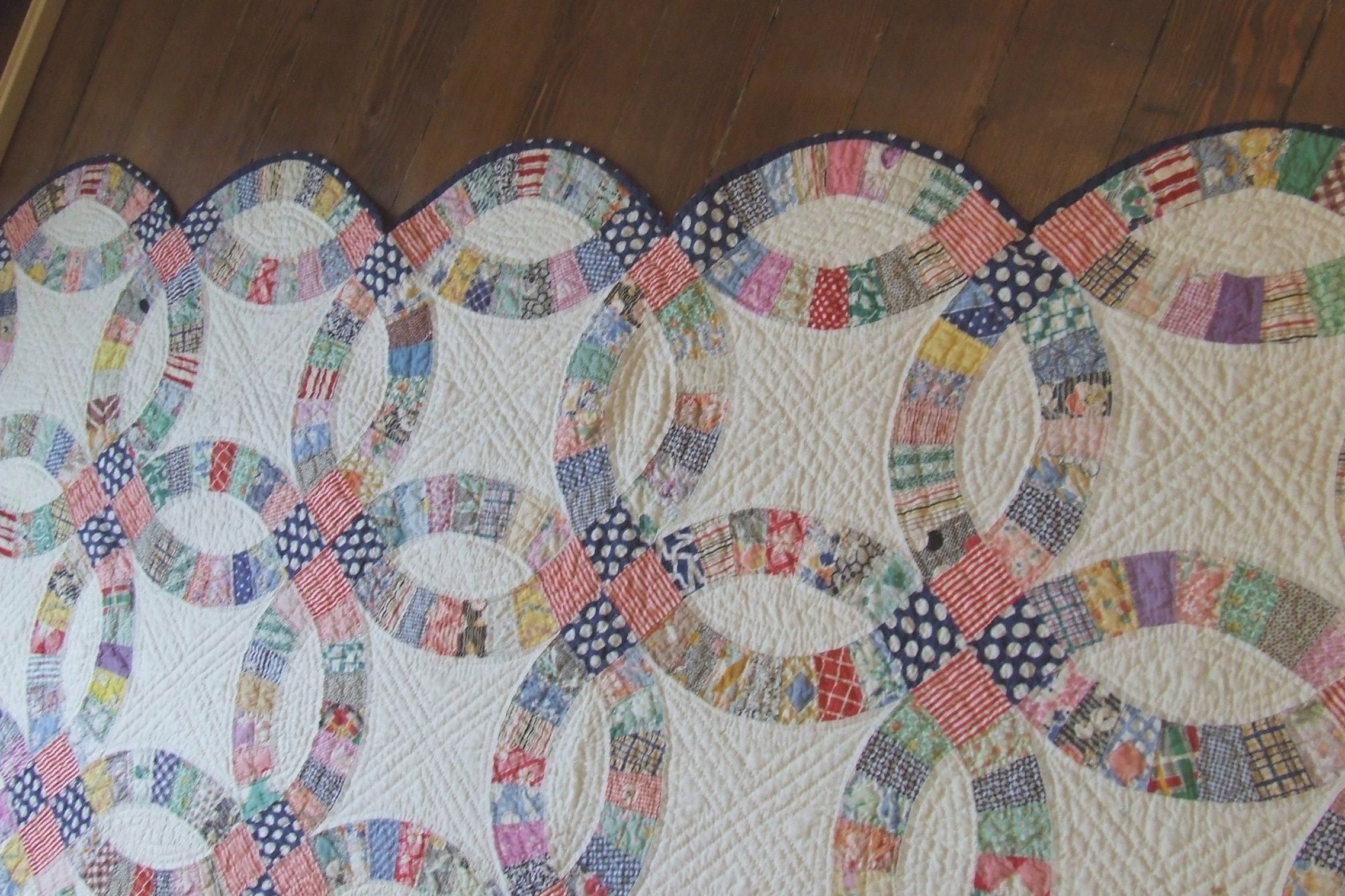 Free Wedding Ring Quilt Pattern Double Wedding Ring Quilt Pattern 