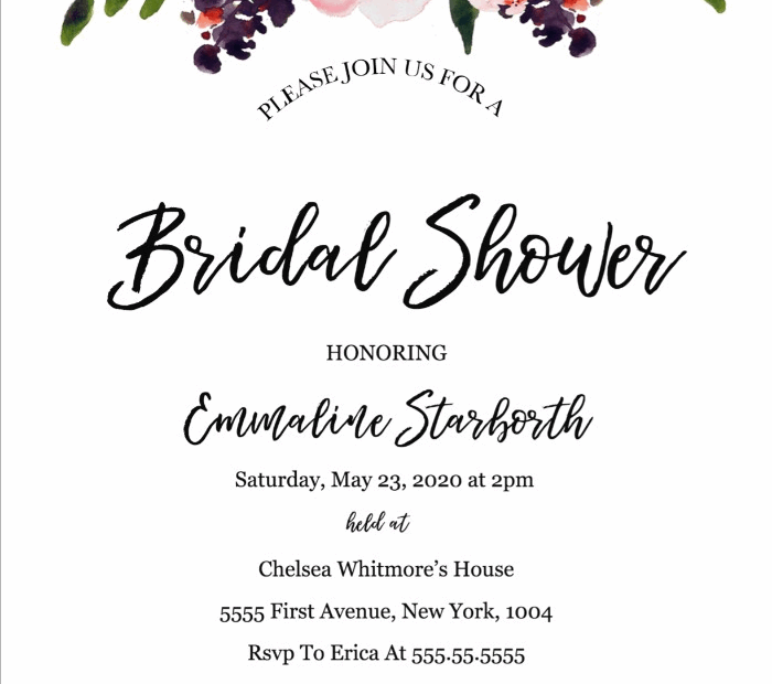 Free Wedding Shower Invitation Template Weddingchicks Printable