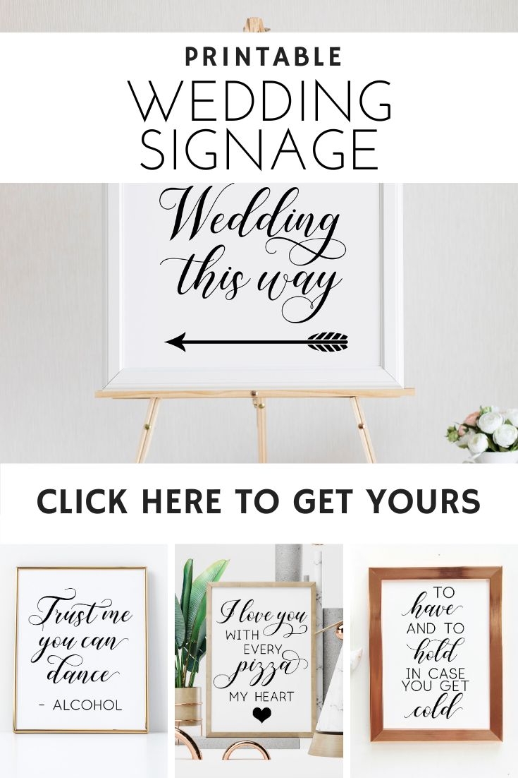 Free Wedding Sign Printables Our Free Resources Include Printable 