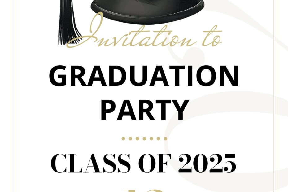 Graduation Party Invitation Free Google Docs Template Gdoc io