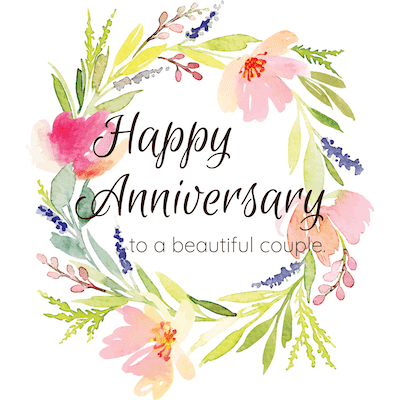 Happy Anniversary Printable Card
