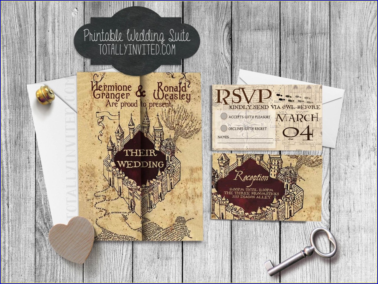 Harry Potter Printable Invitations