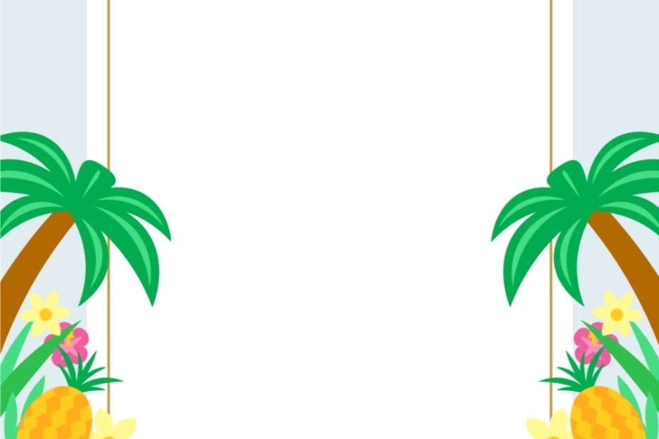 Hawaiian Luau Party Invitations FREE Printables OHbaby Worksheets Library