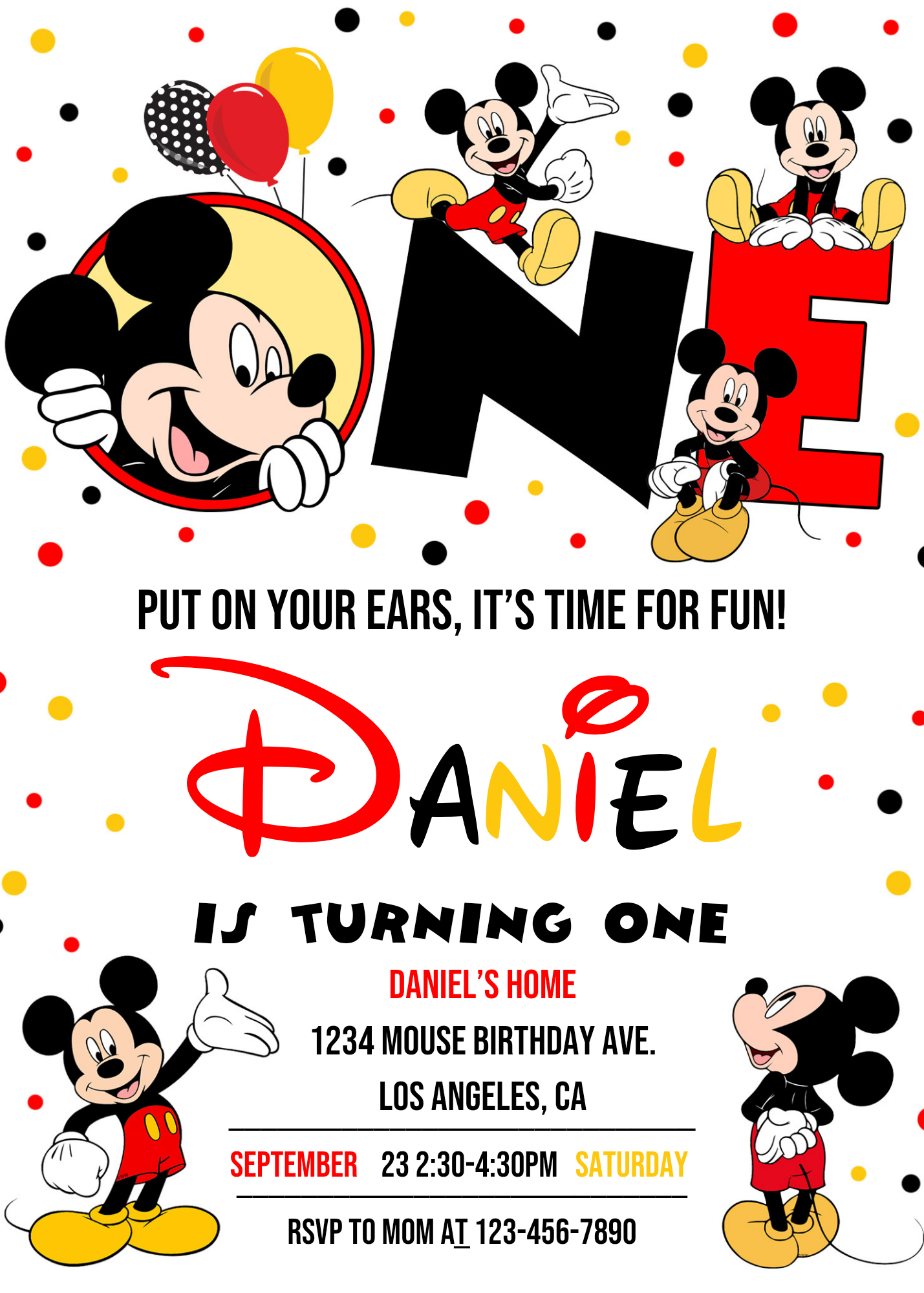 Invitations DC Mickey Mouse Payhip