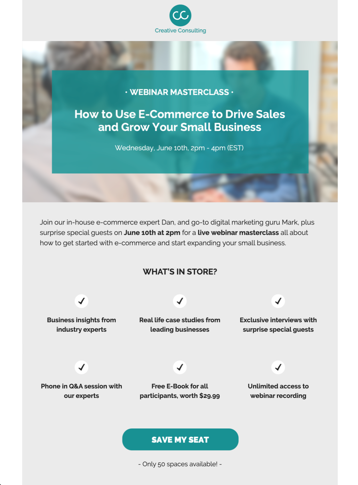 Online Event Invitation HTML Email Template Mail Designer Create And Send HTML Email Newsletters