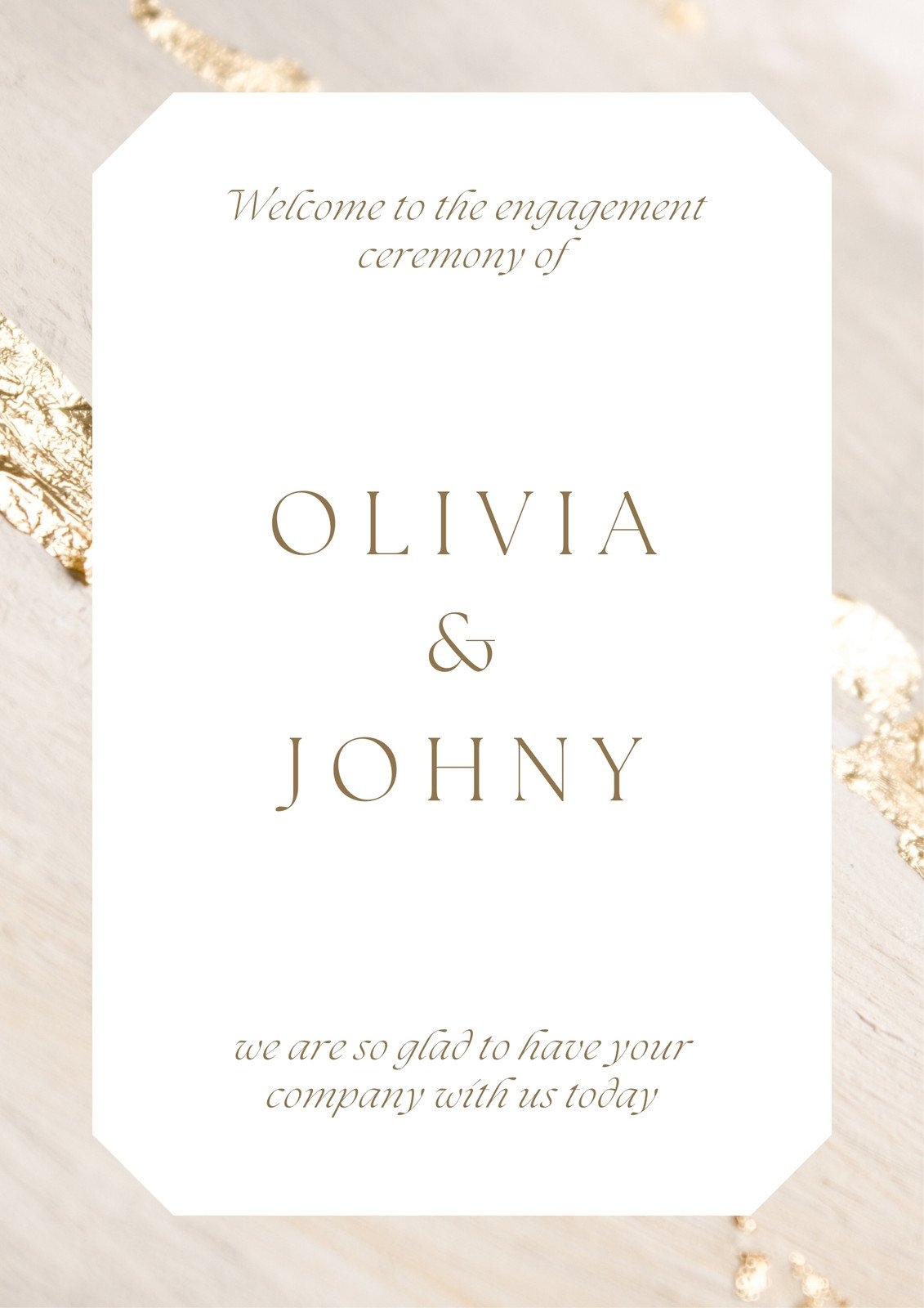 Page 13 Free Custom Printable Wedding Poster Templates Canva