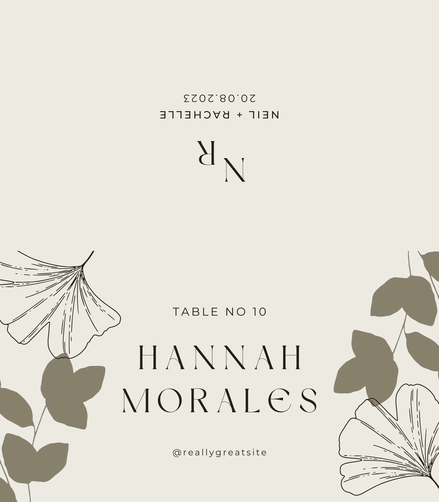 Page 4 Free Printable Custom Place Card Templates Canva