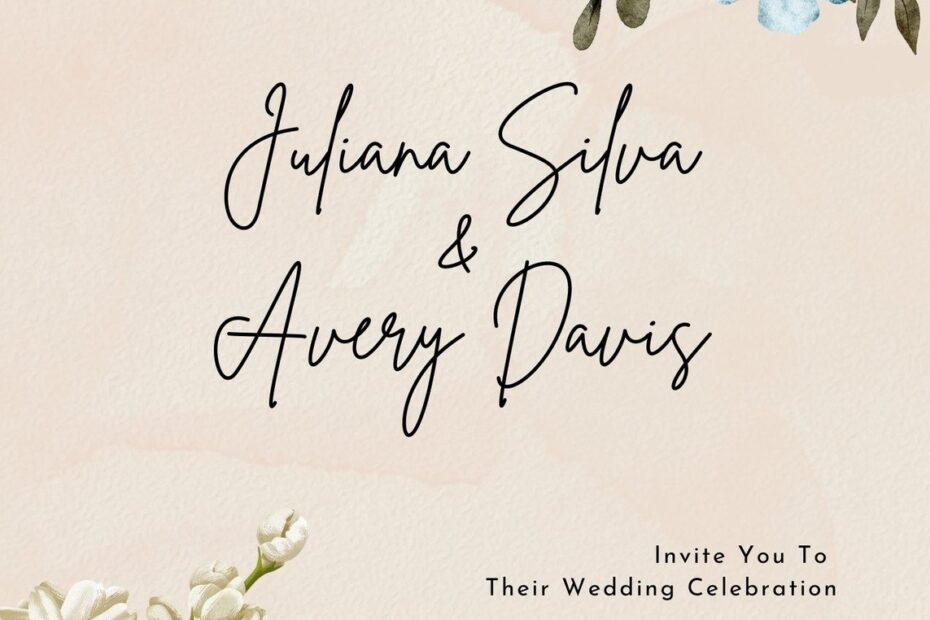 Page 8 Free Save The Date Card Templates To Edit And Print Canva