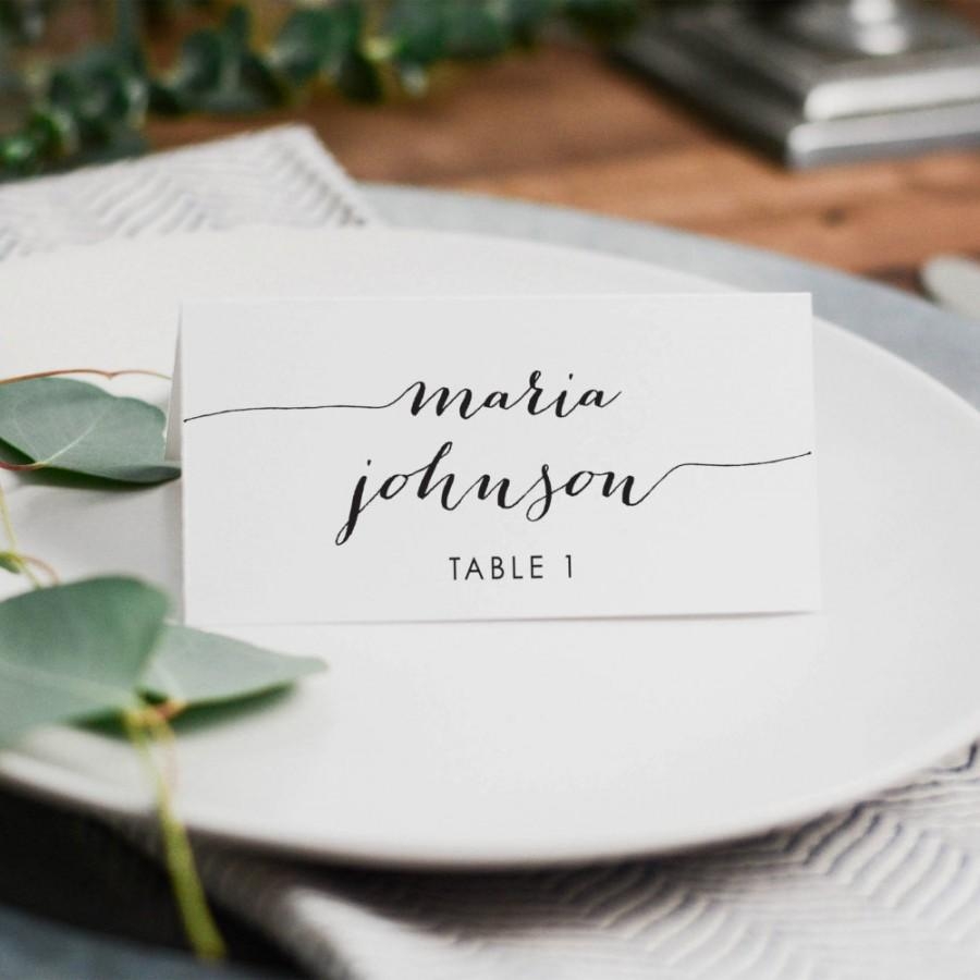 Place Cards Wedding Printable
