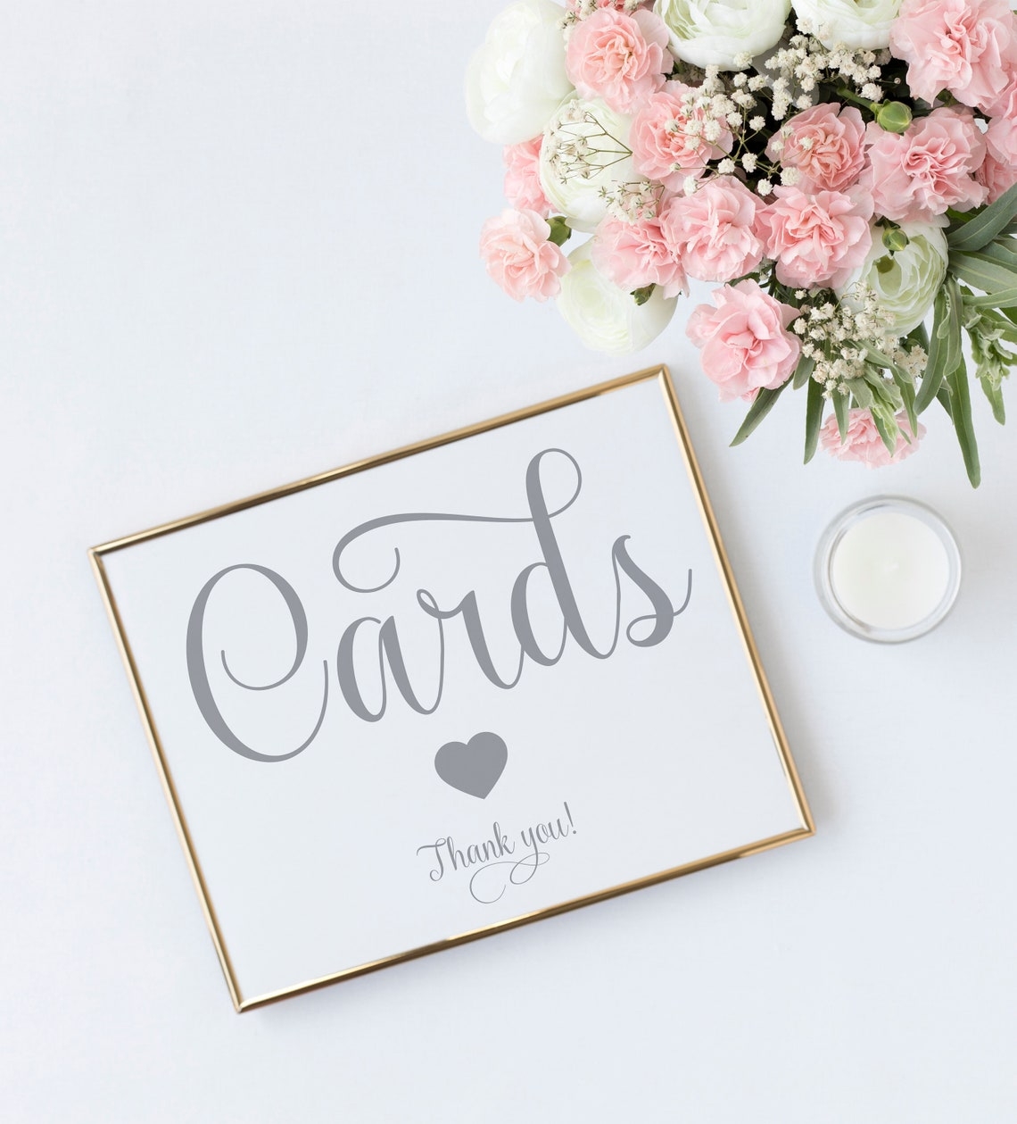 Printable Card Box Sign