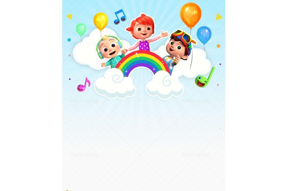 Printable Cocomelon Party Invitation Exclusive X Or