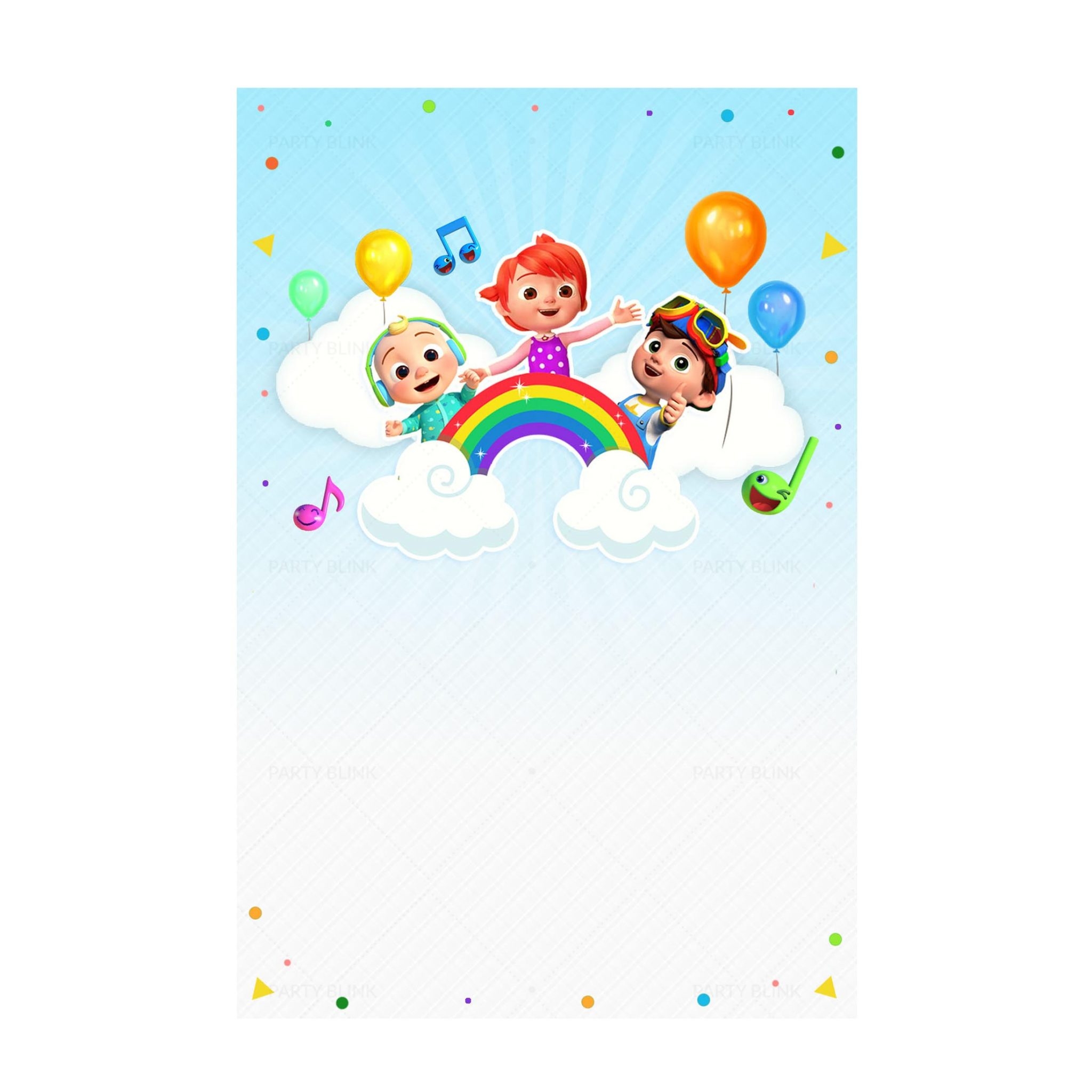 Printable Cocomelon Party Invitation Exclusive X Or