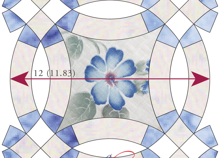 Printable Double Wedding Ring Quilt Pattern Pdf Printables