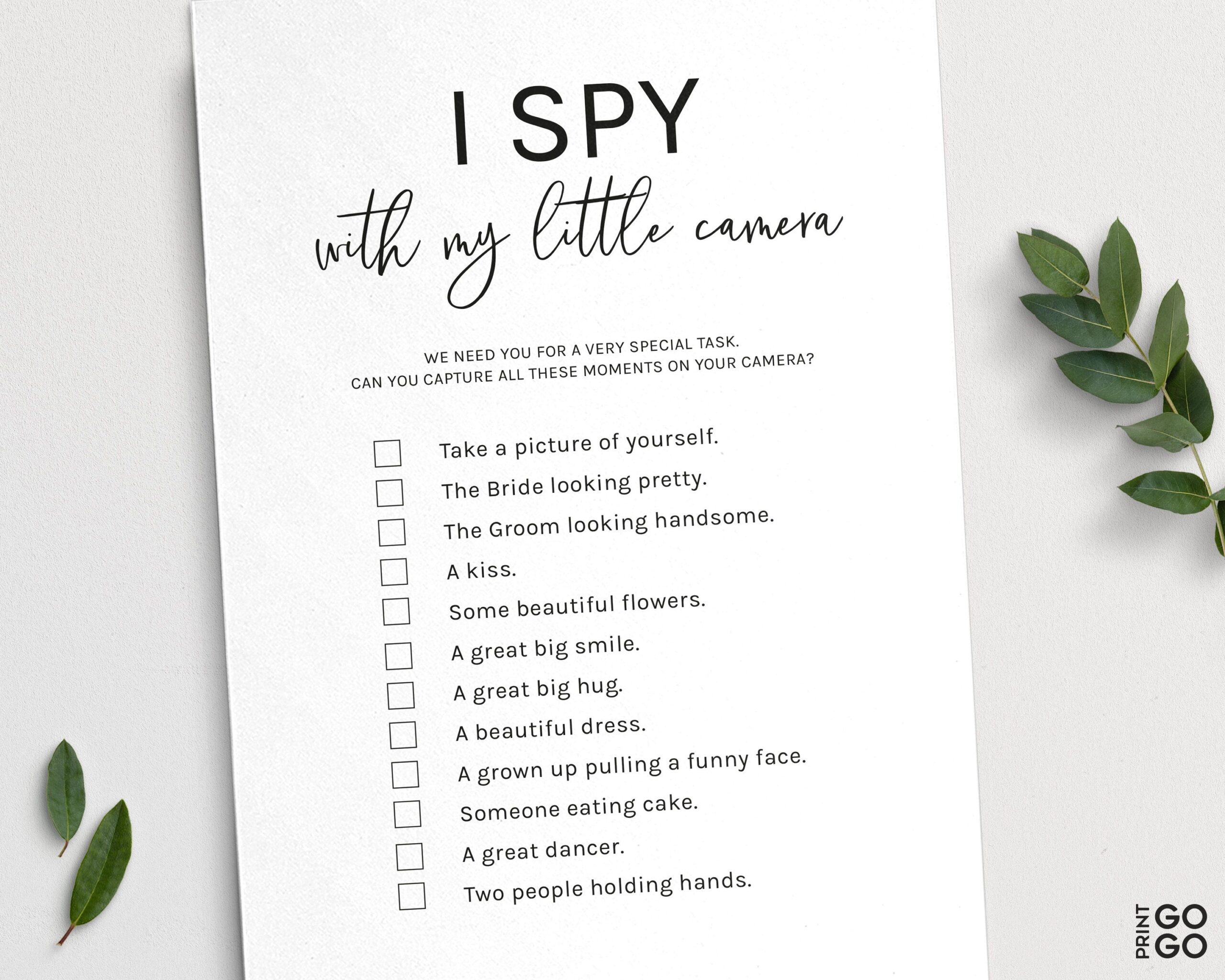 Printable I Spy Wedding Game Template Free Printable Word Searches