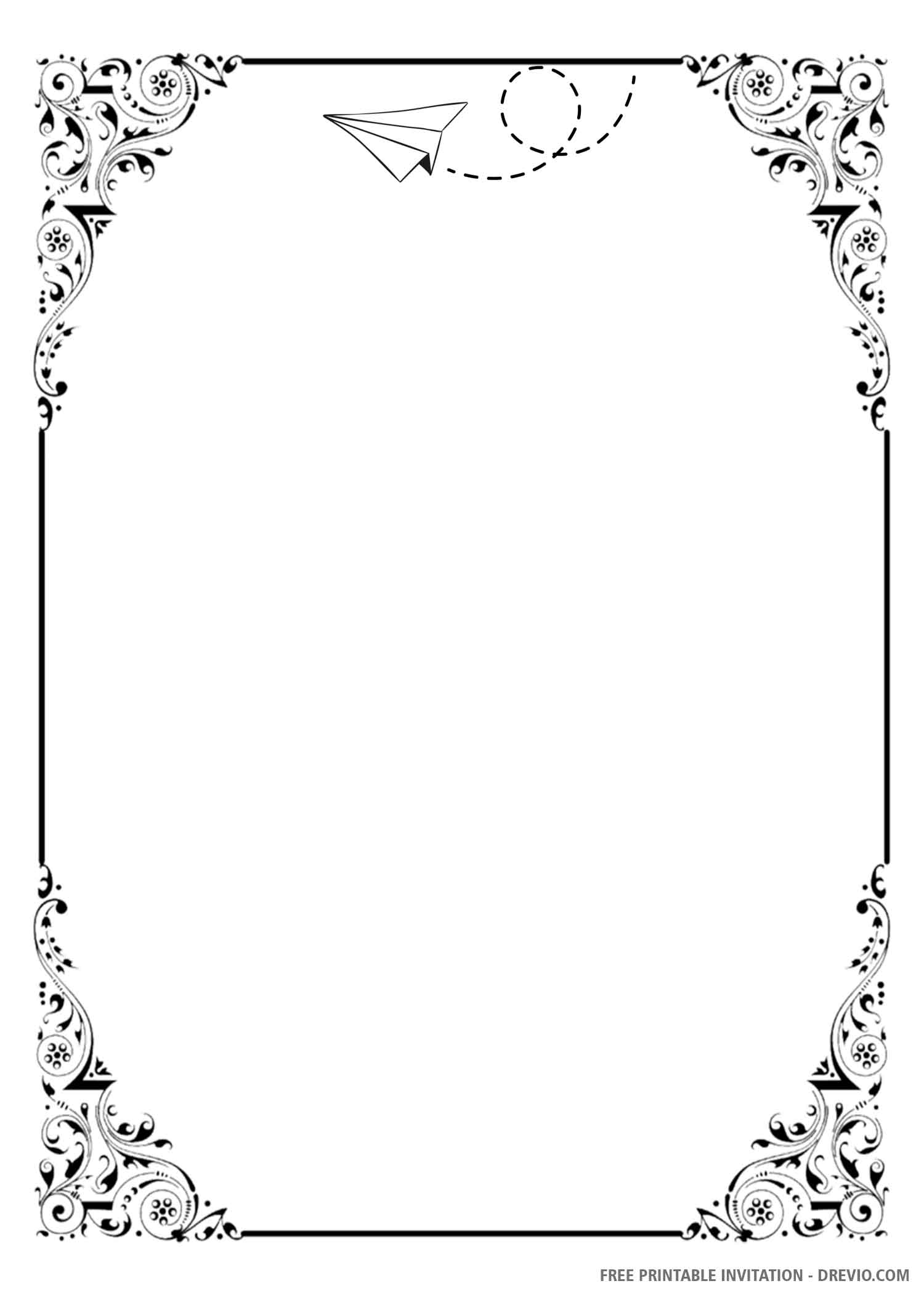 Printable Invitation Paper