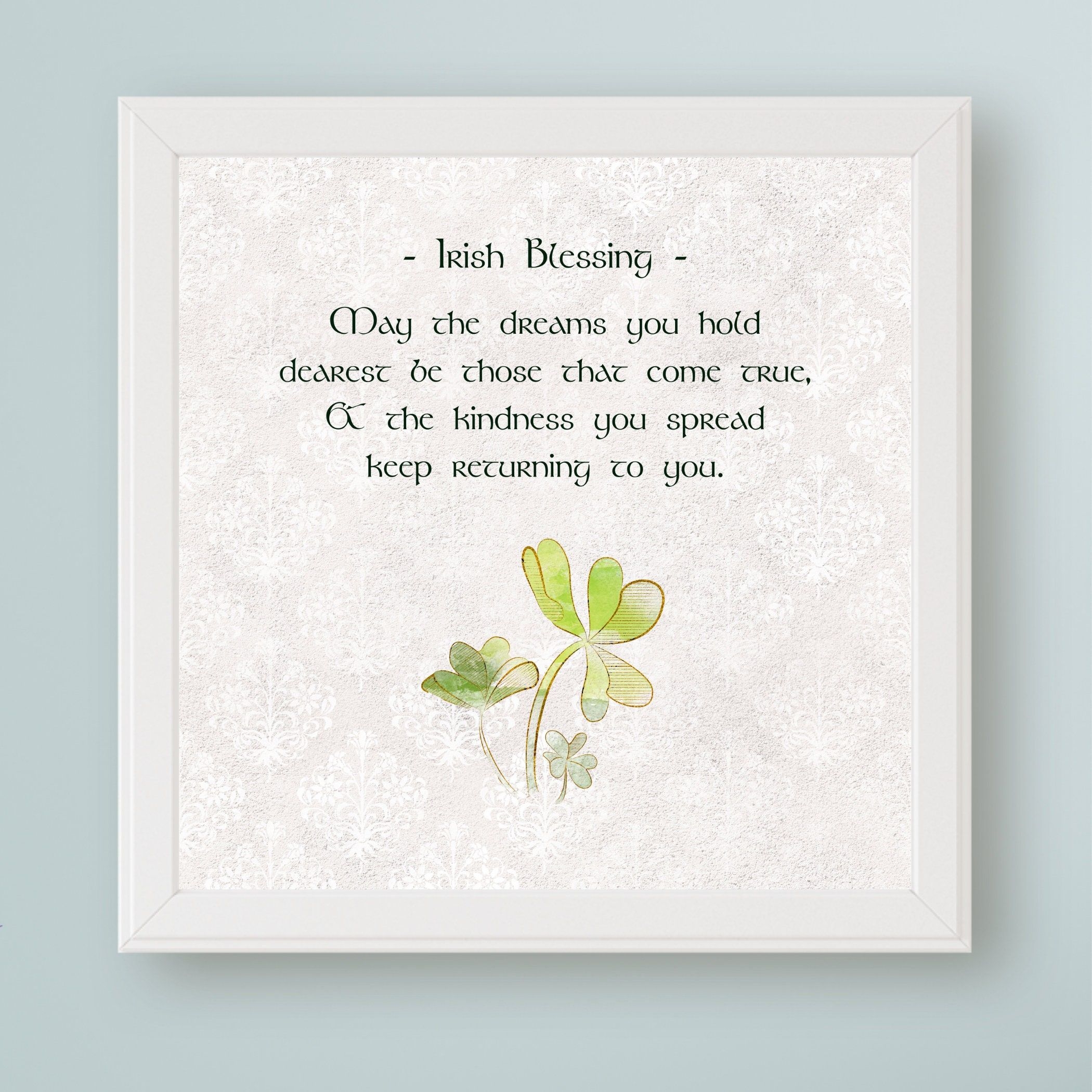 Printable Irish Blessing