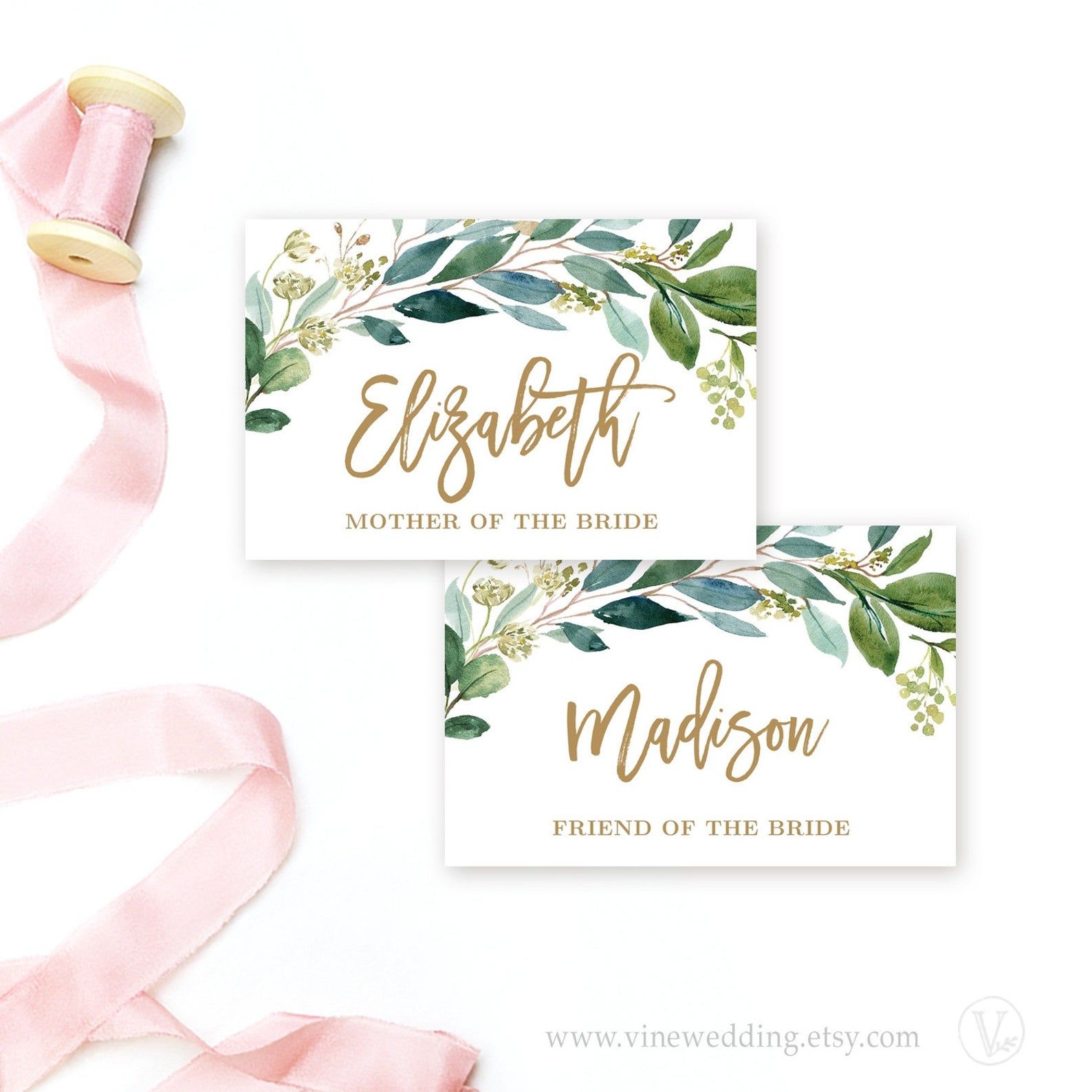 Printable Name Labels Bridal Name Tags Bridal Shower Etsy Bridal 