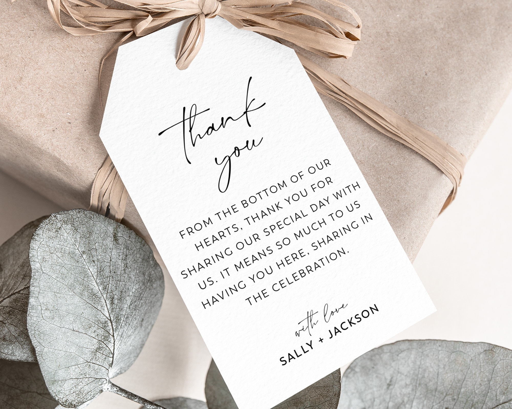 Printable Wedding Favor Tags Thank You Wedding Tags Minimalist Wedding Favour Tag Template Printable Wedding Tags Bonbonniere Sally Etsy