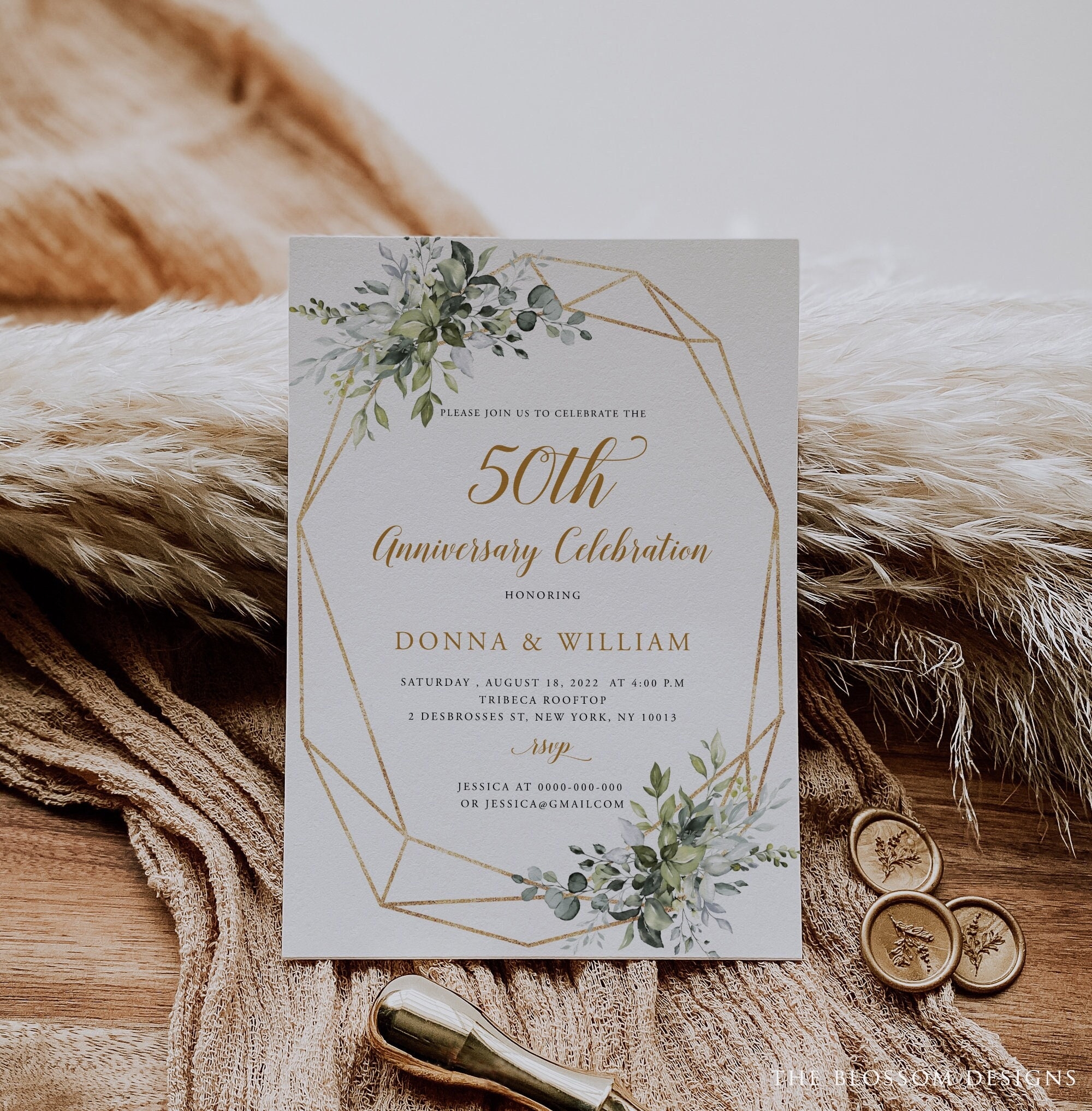 Printable Wedding Invitation Etsy