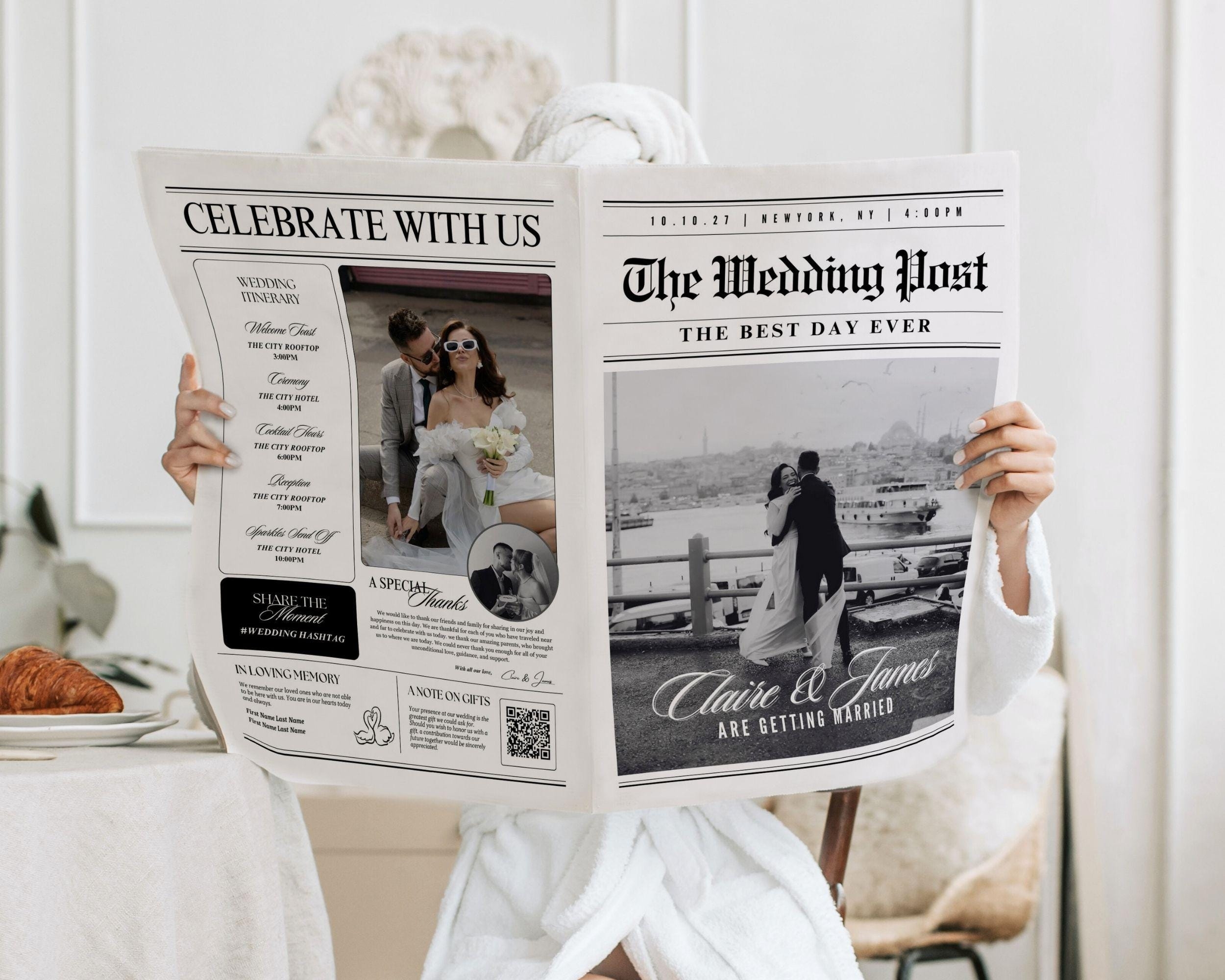 Printable Wedding Invitations Etsy