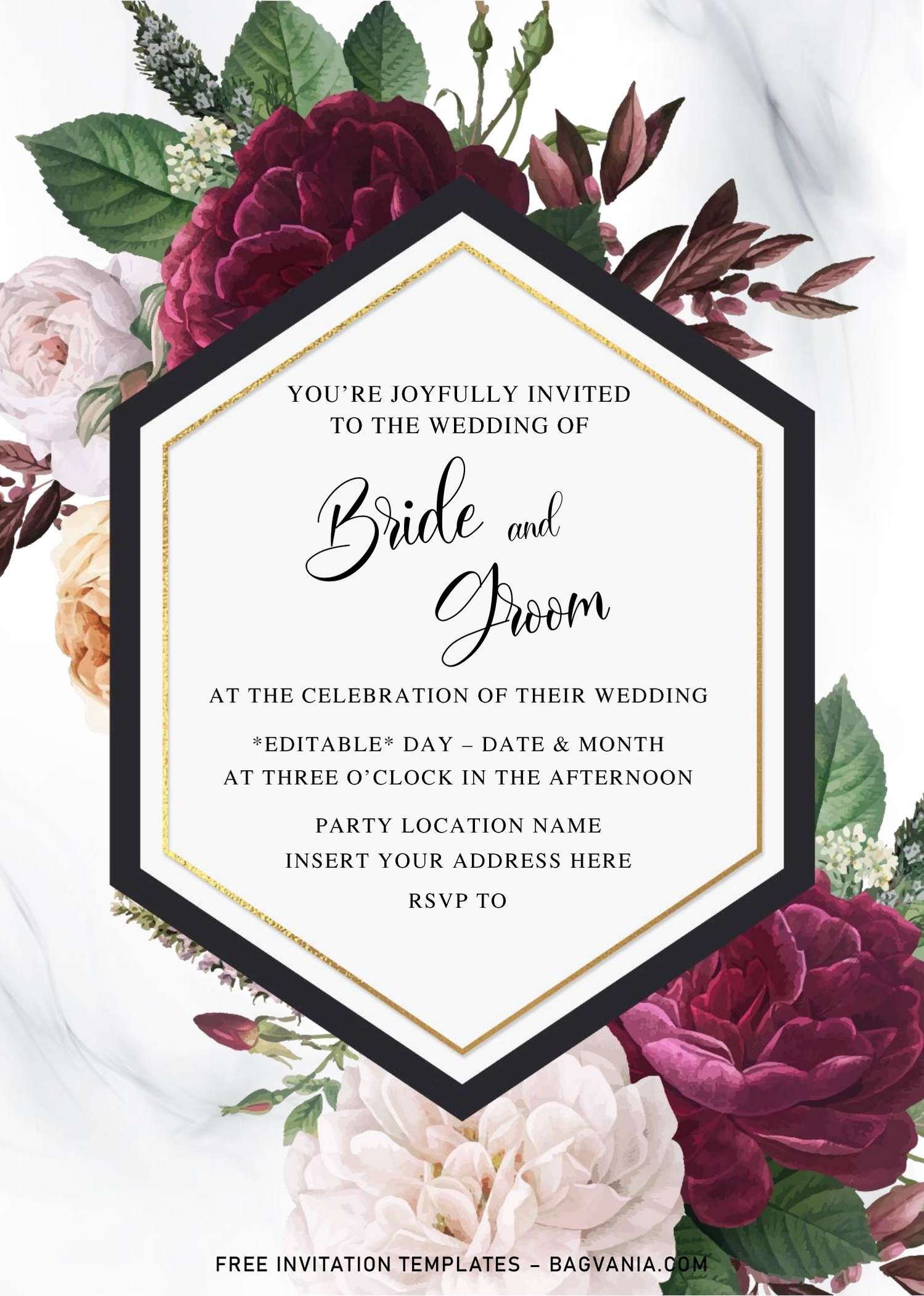 Printable Wedding Invitations Printable Calendars AT A GLANCE
