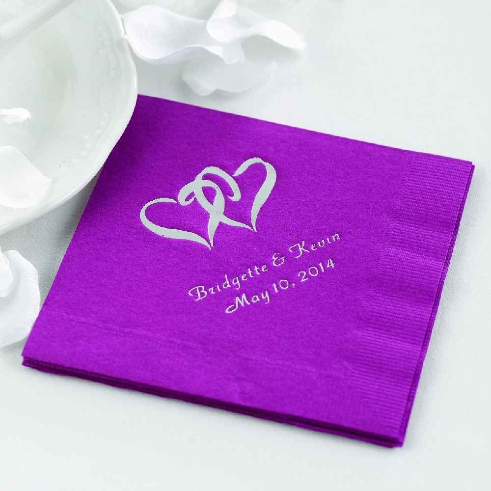 Printable Wedding Napkins