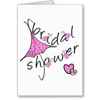 Printable Wedding Shower Card